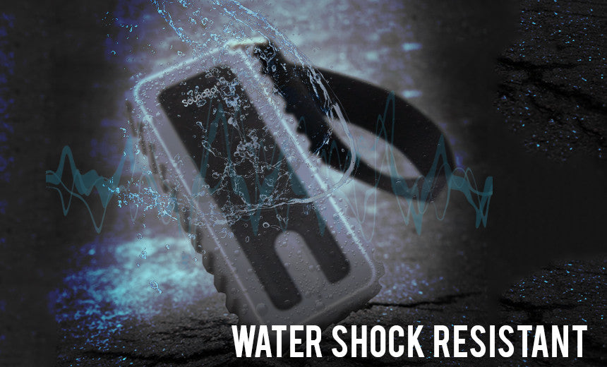 3. Water/Shock Resistant
