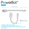 PowerBot® PB302 Micro USB Cable 5.90in / 15cm Data & Charging Cable