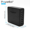 PowerBot® PB5007 Ultra High Performance 60W 12-A 7 Port USB Charger