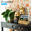 PowerBot® PB5100 Bamboo Multi Charging Station w/ Black 5 Ports USB Desktop Charger