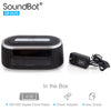 SoundBot® SB1020 Bluetooth Speaker, FM RADIO Dual Alarm Clock, 3W Stereo Speaker, 2.1A USB Charging Port, 3.5mm AUX Line In Jack, LED Night Light, Snooze Button, for Home/Office, SmartPhone, Media Players, Laptop/Desktop PC, and Tablets - SoundBot