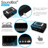 SoundBot® SB1022 FM RADIO Alarm Clock Charging Station With Bluetooth Speaker - SoundBot