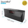 SB1023 Bluetooth Speaker FM Radio Alarm Clock