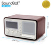 SB1026 Bluetooth Speaker with FM Radio, Alarm Clock, and USB Charging Port