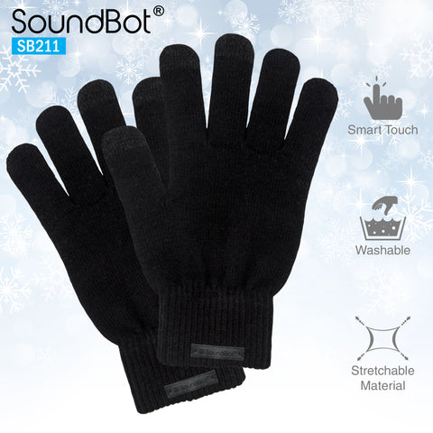 SoundBot® SB211 Smart Screen Gloves