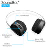 SoundBot® for Kids SB276 Volume-IQ Techonolgy 85dB Bluetooth V4.1 Headphone