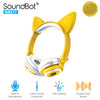 SoundBot® SB277 Glowing LED Cat Ears Headset