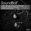 SoundBot® SB302 Secure Fit Sports Active Earphone w/ Memory Frame & Human Engineering Design