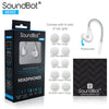 SoundBot® SB302 Secure Fit Sports Active Earphone w/ Memory Frame & Human Engineering Design