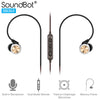 SoundBot® SB303 Secure Fit Sports Active Earphone w/ Memory Frame & Human Engineering Design - SoundBot