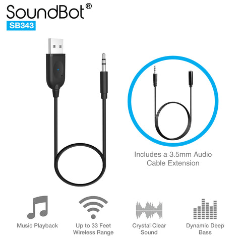 SB343 Bluetooth Audio Receiver