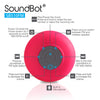 SoundBot® SB510FM FM Radio Shower Speaker Water Resistant Wireless