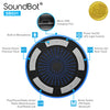 SB531 Bluetooth Wireless Water Resistant Floating Speaker with FM RADIO and LED
