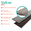 Volcus® VC636 Luxury Vinyl Tiles 3-Foot by 6-Inch Vinyl Floor Planks - 12-Pack