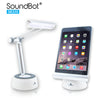 SounBot SB320 3-In-1 Portable Wireless Bluetooth Speaker, LED Desk Lamp, & Tablet/ Smartphone Stand Holder for Up to 11" Tablet, Smartphones, & E-Reader - SoundBot