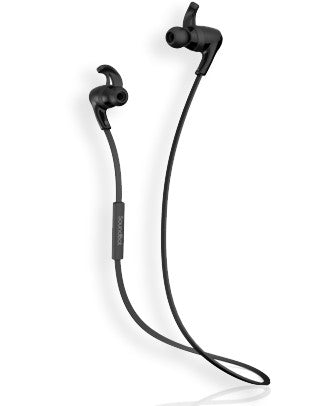 SoundBot® SB555 Bluetooth 4.0 Sports Active Wireless Earbud Headset for 5hrs of Music Streaming & Hands-Free Talking w/ Ergonomic Human Engineering Secure Fit Design