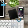 [Apple MFi Certified] PowerBot® PB300 Apple MFi Lightning Cable 5.90in / 15cm Data & Charging Handy Bendy Dandy, Premium Silicon for iPhone 6, 6 Plus, 5S, 5, 5C, iPad, iPad Air, iPad Mini, iPod, and all Lightning devices - SoundBot