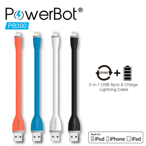 [Apple MFi Certified] PowerBot® PB300 Apple MFi Lightning Cable