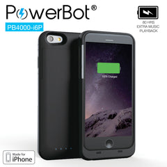 MFi PowerBot® PB4000-i6P Battery Charger Case for iPhone 6 Plus