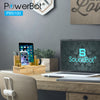 (upgrade) PowerBot® PB5100 Bamboo Multi Charging Station w/ Black 5 Ports USB Desktop Charger