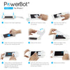 [2PK] PowerBot® PB901-i7 Ultra Slim 0.2mm Premium Tempered Glass Screen Protector