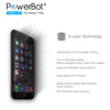 [2PK] PowerBot® PB901-i7P Ultra Slim 0.2mm Premium Tempered Glass Screen Protector