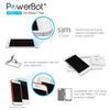 [2PK] PowerBot® PB901-i7P Ultra Slim 0.2mm Premium Tempered Glass Screen Protector