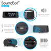 SoundBot® SB1020 Bluetooth Speaker, FM RADIO Dual Alarm Clock, 3W Stereo Speaker, 2.1A USB Charging Port, 3.5mm AUX Line In Jack, LED Night Light, Snooze Button, for Home/Office, SmartPhone, Media Players, Laptop/Desktop PC, and Tablets - SoundBot
