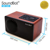 SB1025 Bluetooth Speaker with FM Radio and Alarm Clock