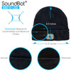 SoundBot® SB210 LED Bluetooth Wireless Musical Headset Beanie