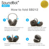 SoundBot® SB212 Wireless Musical Earmuffs