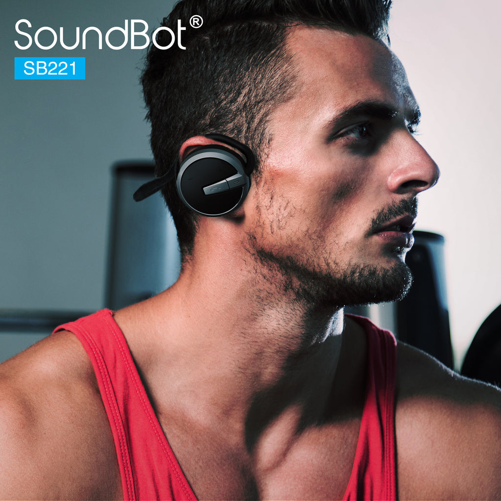 SoundBot® SB221 Bluetooth Headphone Wireless Headset | SoundBot