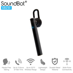 SoundBot® SB230 Mono Headphone