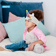 SoundBot® SB272 85dB Kid Safe Fleece Headphones