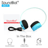 SoundBot® for Kids SB276 Volume-IQ Techonolgy 85dB Bluetooth V4.1 Headphone