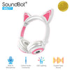 SoundBot® SB277 Glowing LED Cat Ears Headset