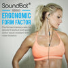 SoundBot® SB303 Secure Fit Sports Active Earphone w/ Memory Frame & Human Engineering Design