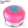 SoundBot® SB519 HD Bluetooth Wireless Shower Speaker Portable Weather Water-Resistant Speakerphone w/ Full Spectrum Music, 6Hrs Streaming & Hands-Free Talking, Built-In Mic, Suction Cup, 33feet Range