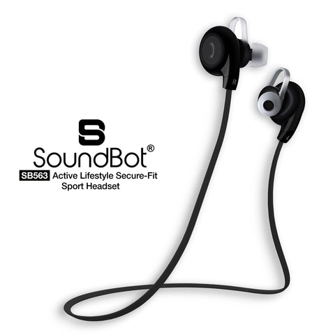 SoundBot® SB563 Bluetooth 4.1 Sports Earbud