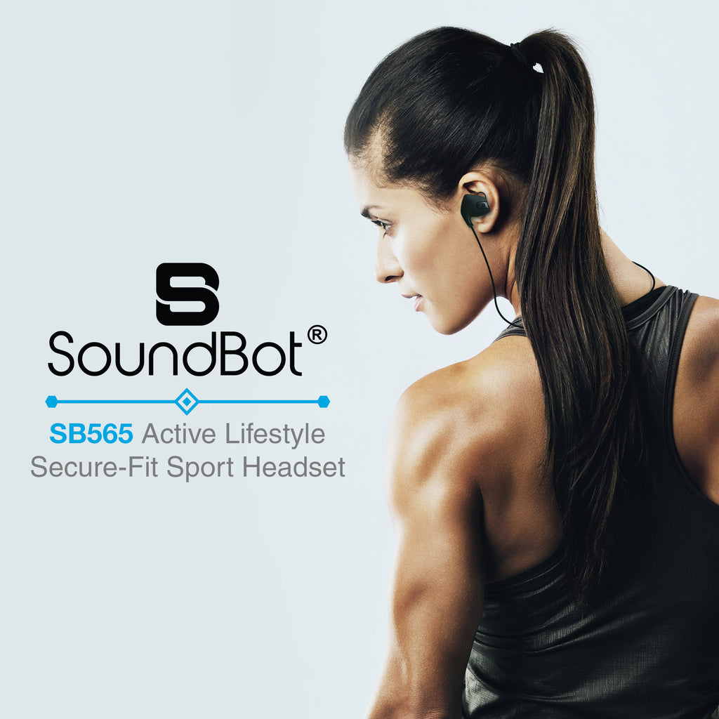 Soundbot Bluetooth SoundBot SB565 Wireless Bluetooth Stereo Sports Headset | SoundBot