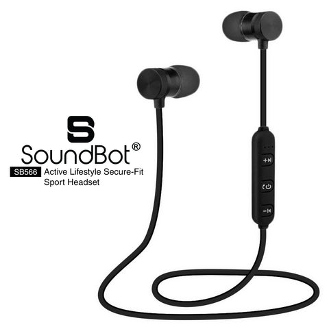 SoundBot® SB566 Bluetooth Sports Wireless Earbud
