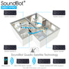 SB571PRO Bluetooth Wireless Speaker w/ Quadio Satellite Technology