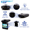 SportsBot SS501 120 Degree Wide Angle Car Dash Cam Camera Video DVR Recorder Black Box Camcorder