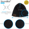 SoundBot® SB210 Bluetooth Wireless Musical Headset Beanie