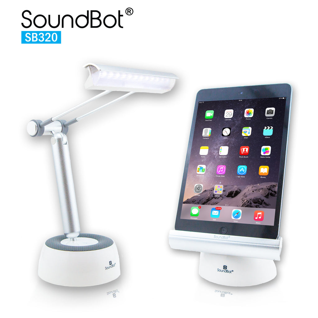SounBot SB320 3 In 1 Portable Bluetooth Speaker LED Desk Lamp Tablet S SoundBot
