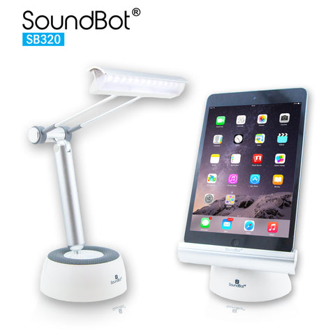 SounBot SB320 3 In 1 Portable Bluetooth Speaker,LED Desk Lamp,Tablet/Smartphone Stand Holder