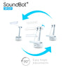 SounBot SB320 3 In 1 Portable Bluetooth Speaker,LED Desk Lamp,Tablet/Smartphone Stand Holder
